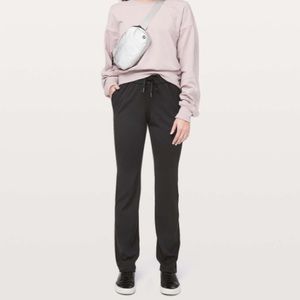 Lululemon Black On The Fly Pant Tall 33”